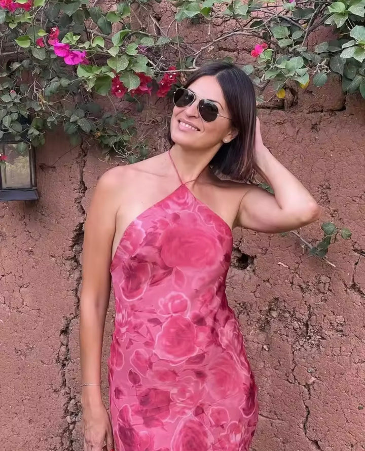 Floral Flowy Sexy Sun Dress
