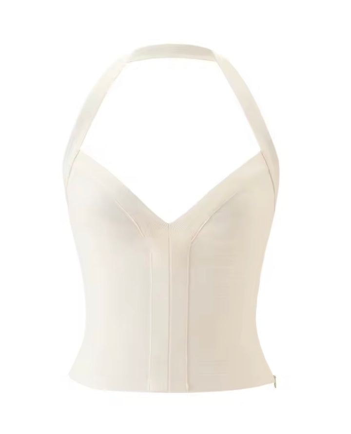 KATE CORSET HALTER TOP