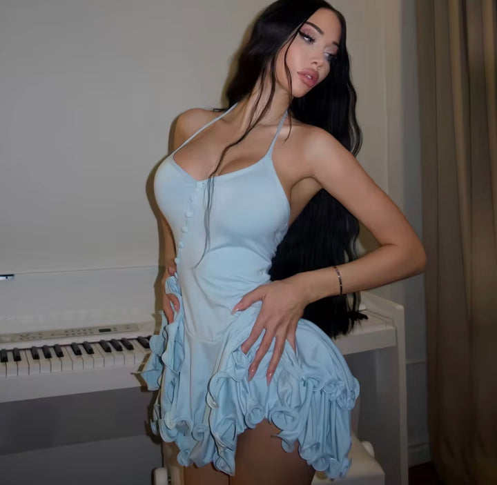 Relaxed Ruffle Dress