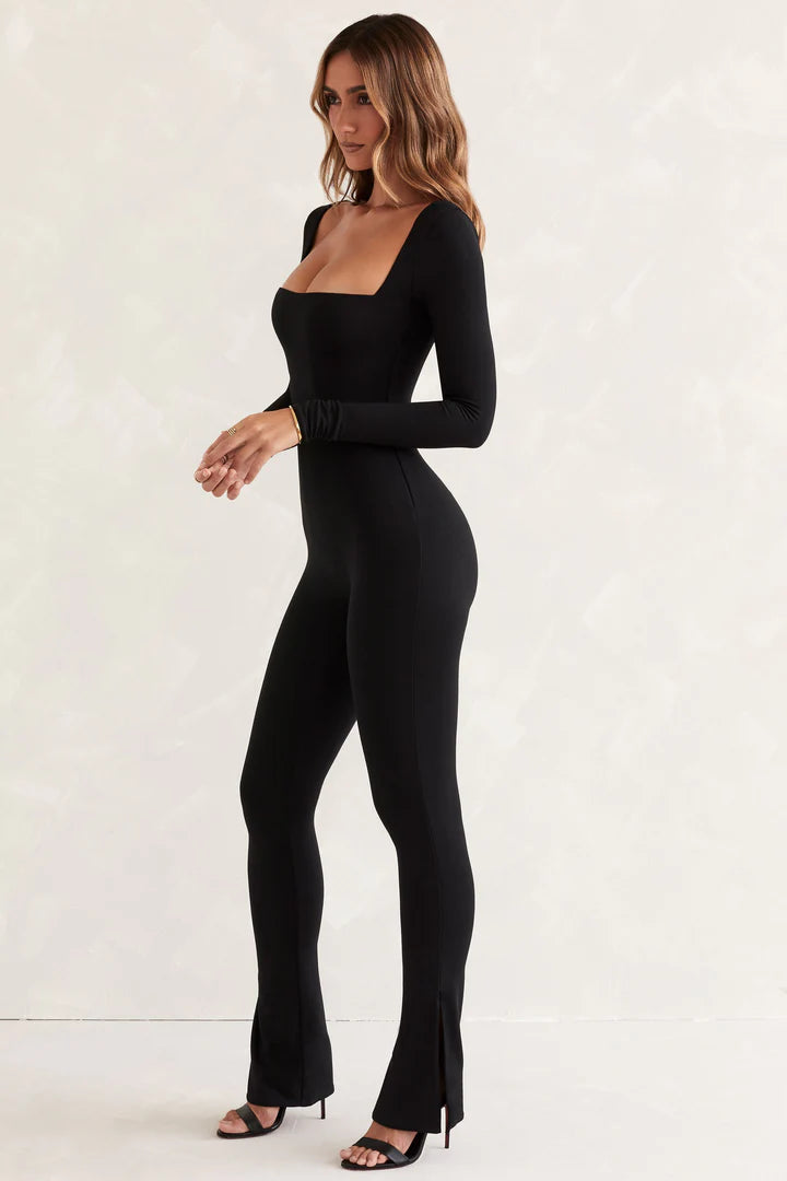 JETT Long Sleeve Square Neck Jumpsuit