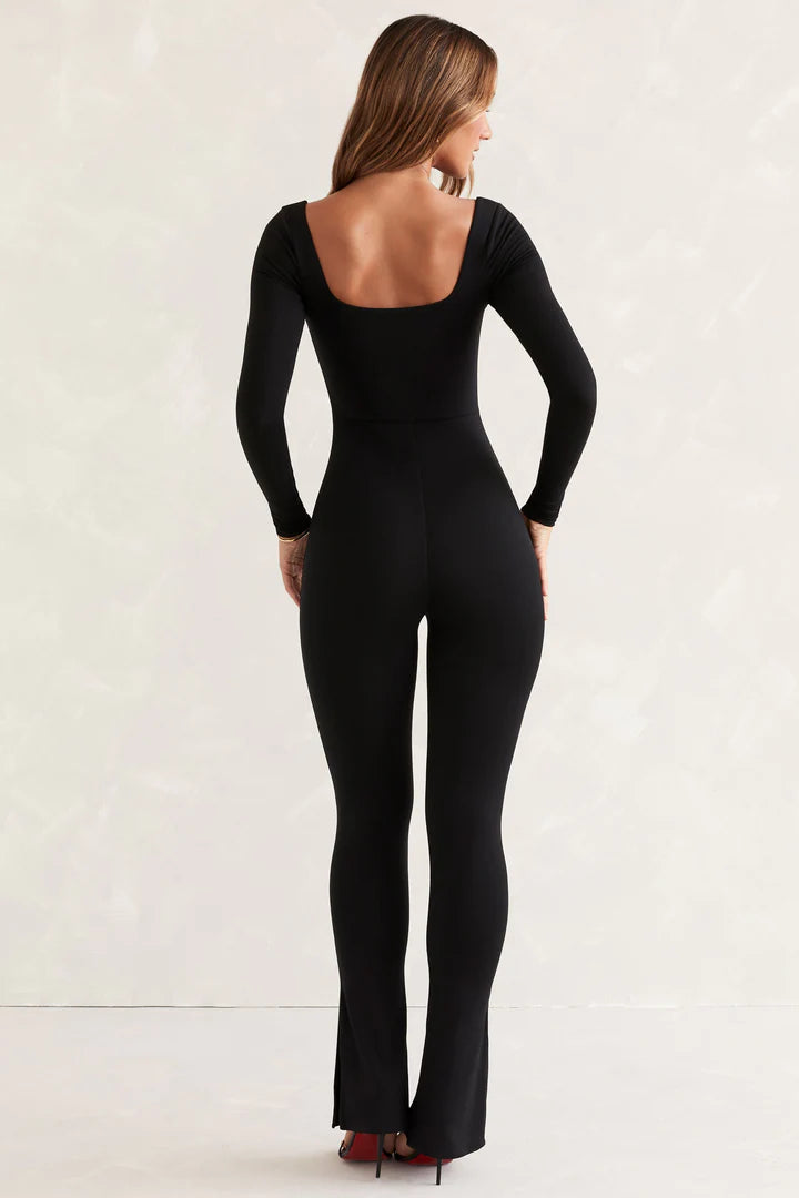 JETT Long Sleeve Square Neck Jumpsuit