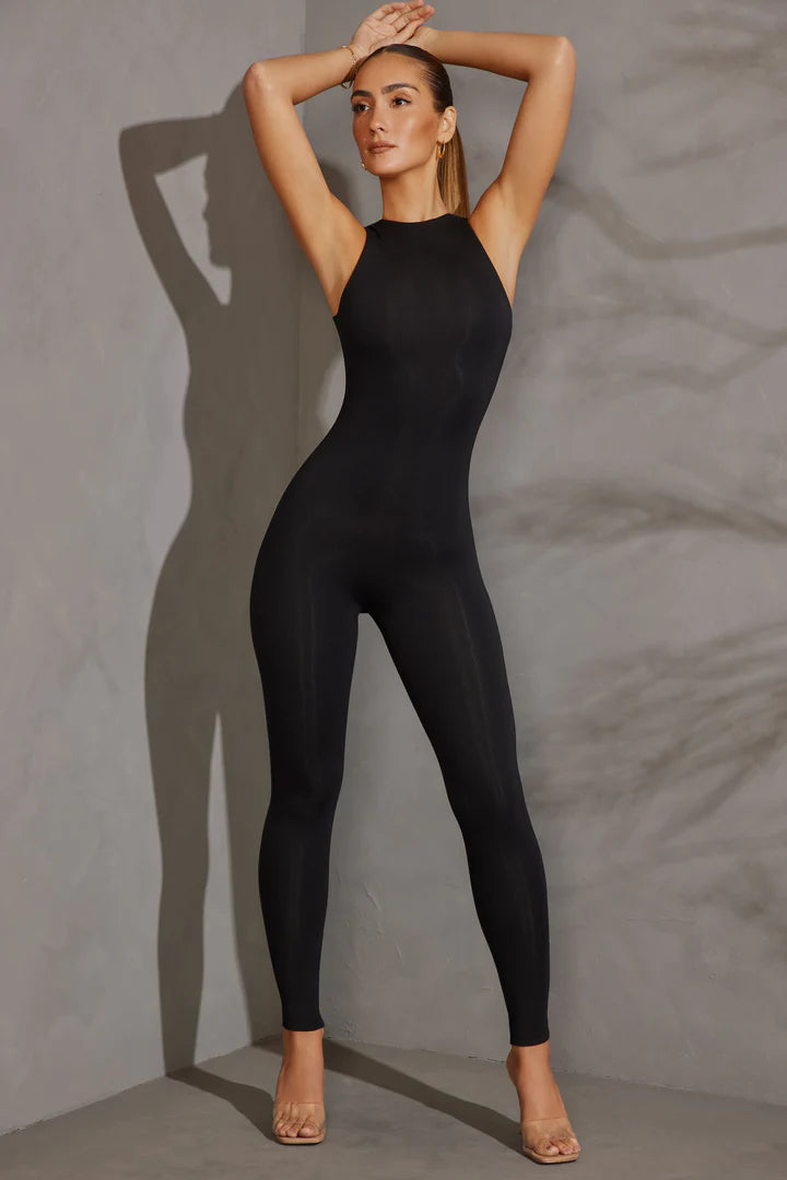 VIDA Racer Neck Jumpsuit