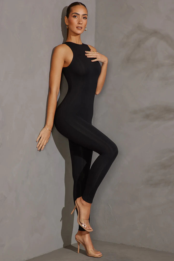 VIDA Racer Neck Jumpsuit