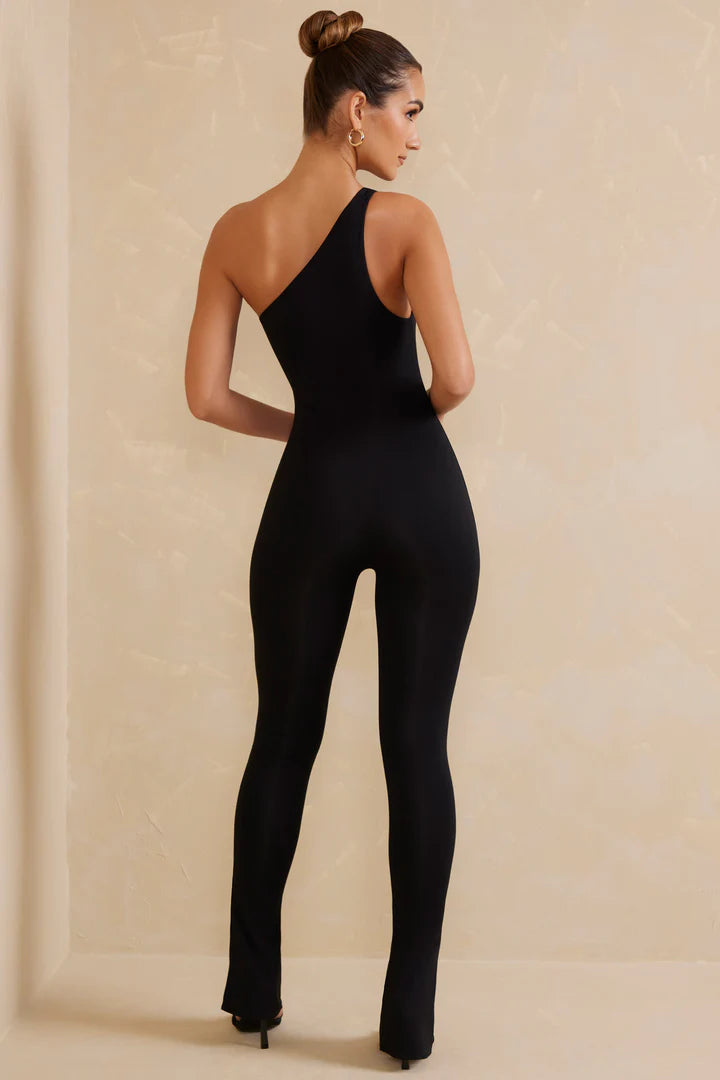 KOORI Single Strap Asymmetric Jumpsuit