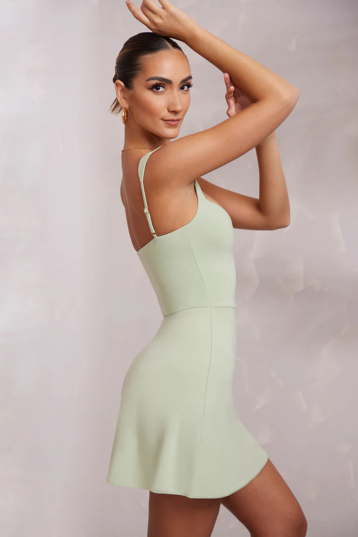 JOLIE Sweetheart Neckline Mini Dress