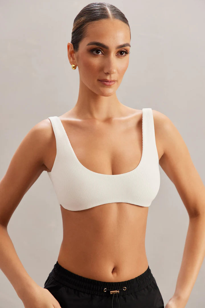 KAIYA Plunge Neck Bralette