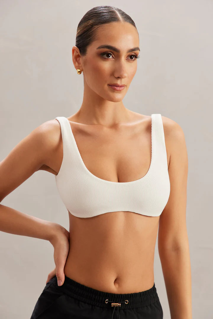 KAIYA Plunge Neck Bralette