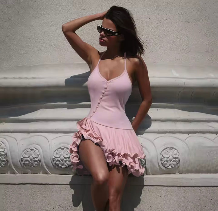 Relaxed Ruffle Dress