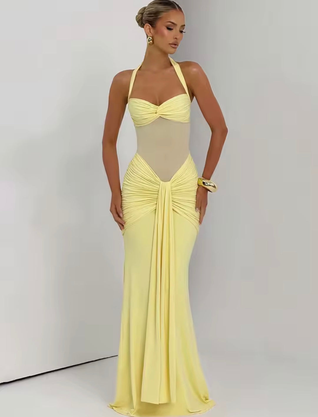Classy Cut Out Maxi Dress