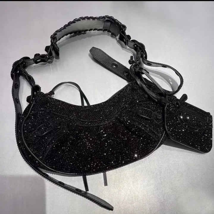 BARBIE RHINESTONE SHOULDER BAG