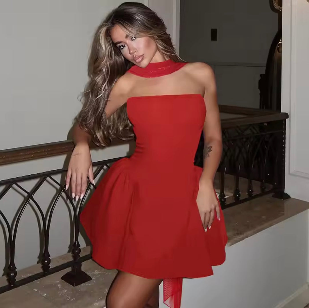 Strapless Mini Dress