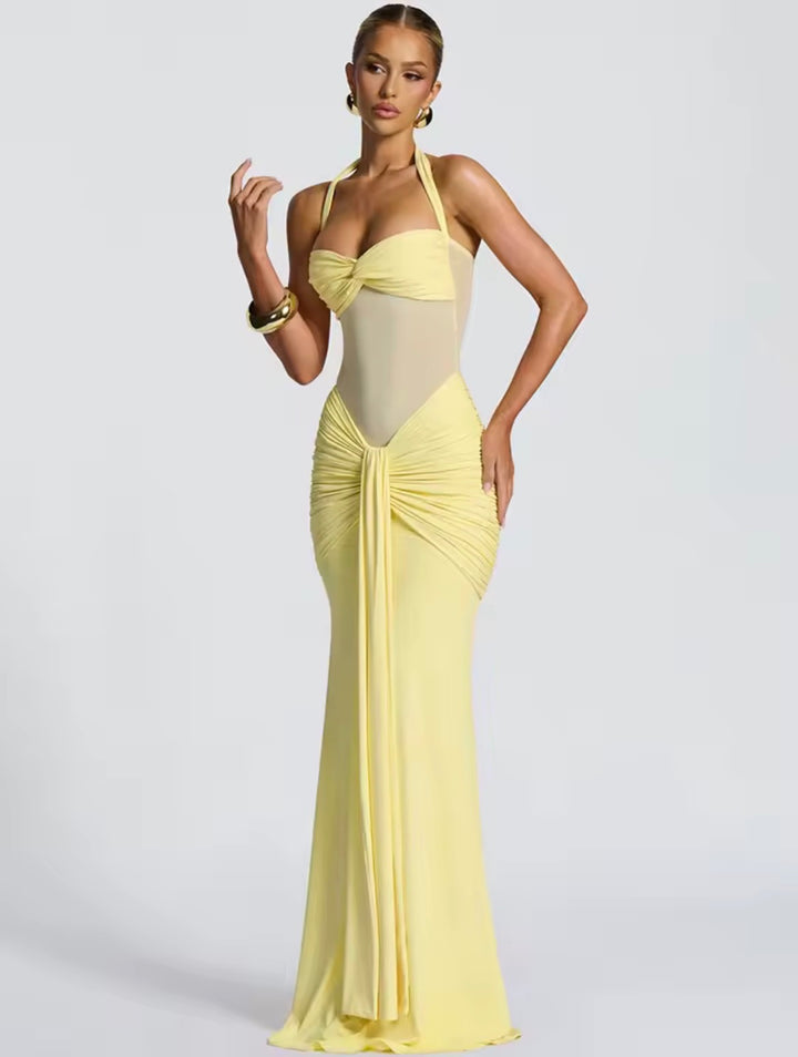 Classy Cut Out Maxi Dress