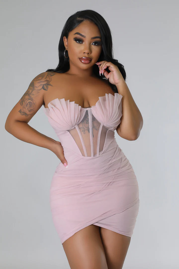 KENDRA CORSET DRESS