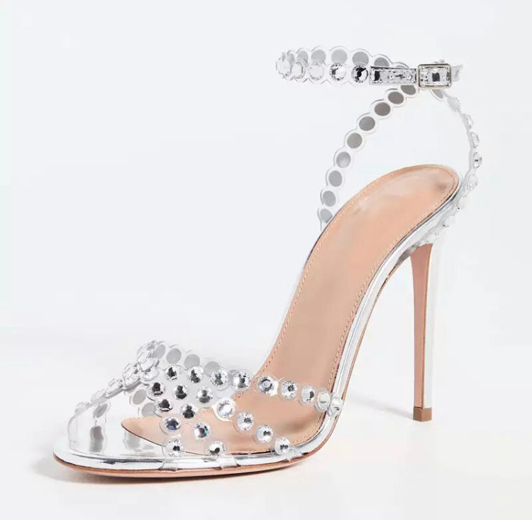 Sexy Rhinestone Heels