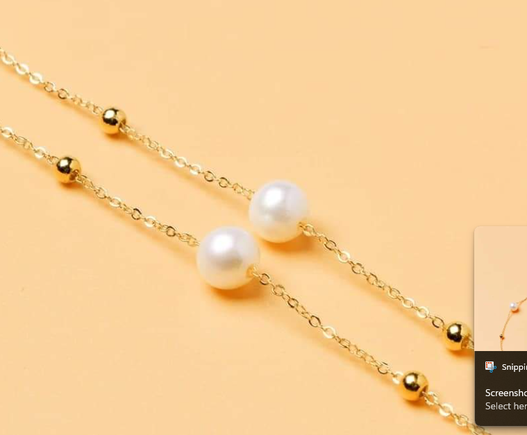 Pearl Round Shape Choker Necklace