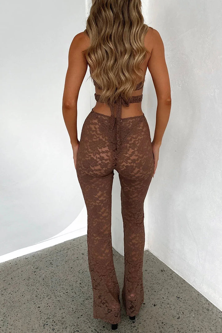 MADISON LACE JUMPSUIT