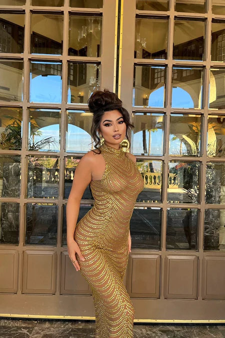 CLEOPATRA GOLD GOWN