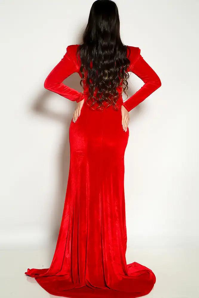 JESSICA VELVET MAXI GOWN