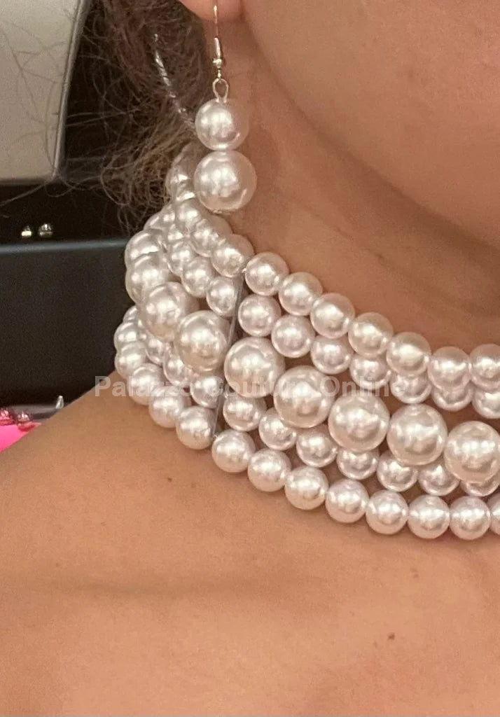 Supreme Pearl Choker Set